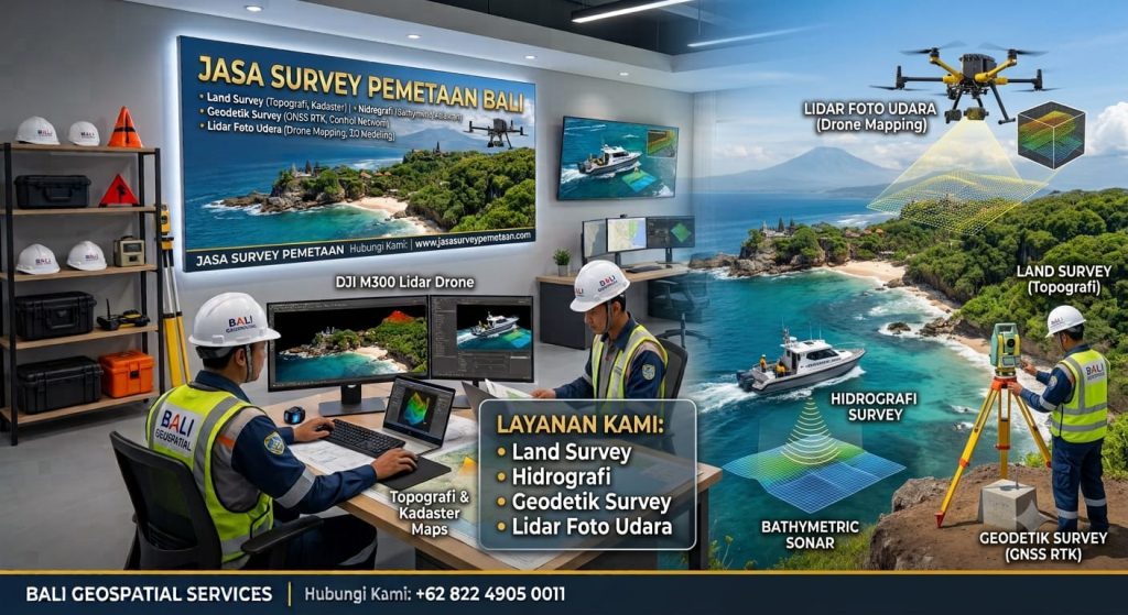 Konsultan Topographic survey Company in Bali